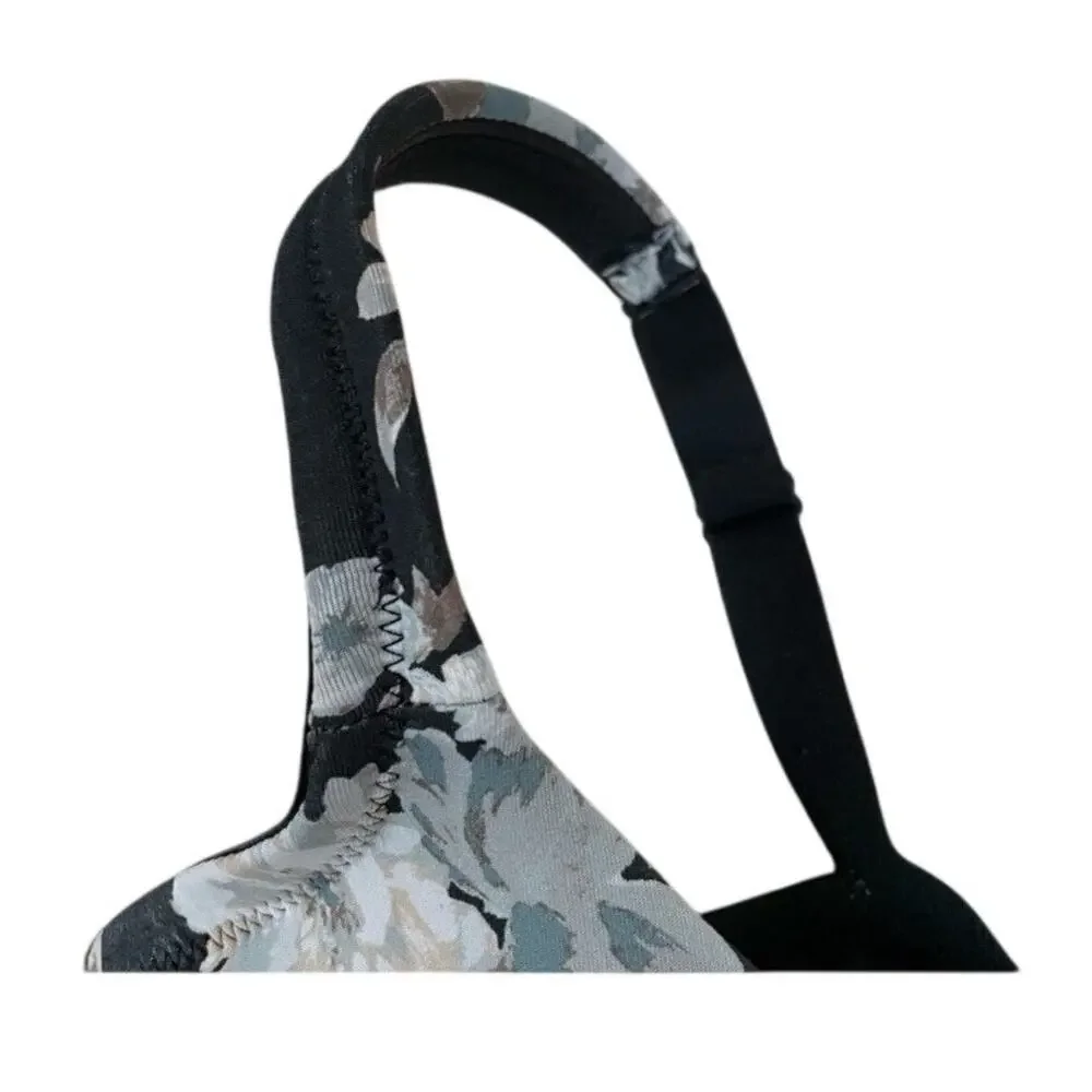 New Cacique‎ 42C Bra Dark Floral Backsmoother Lightly Lined Full Coverage